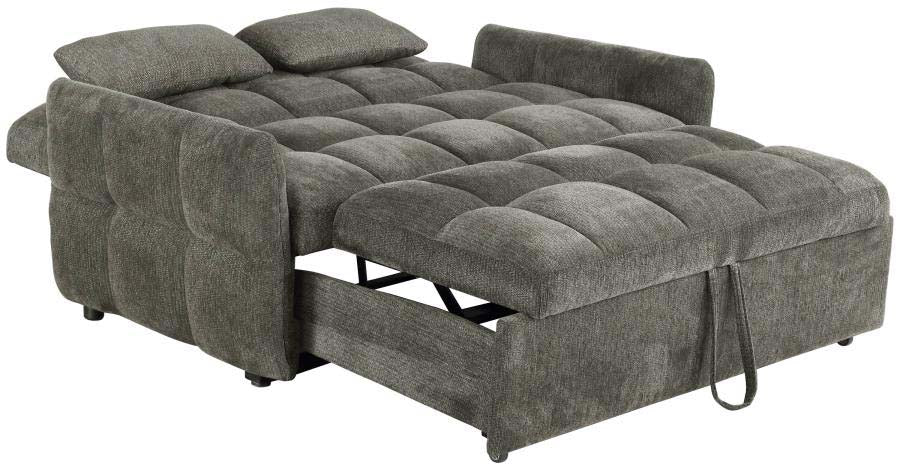 Cotswold Dark Grey Sleeper Sofa by Coaster
