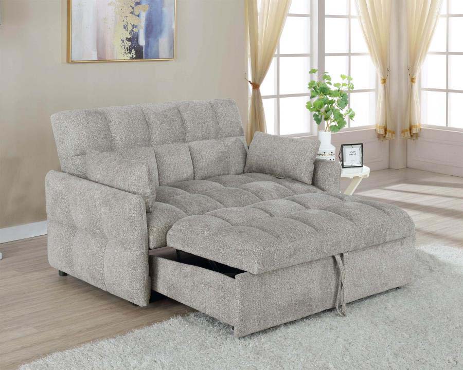 Cotswold Light Grey Sleeper Sofa by Coaster