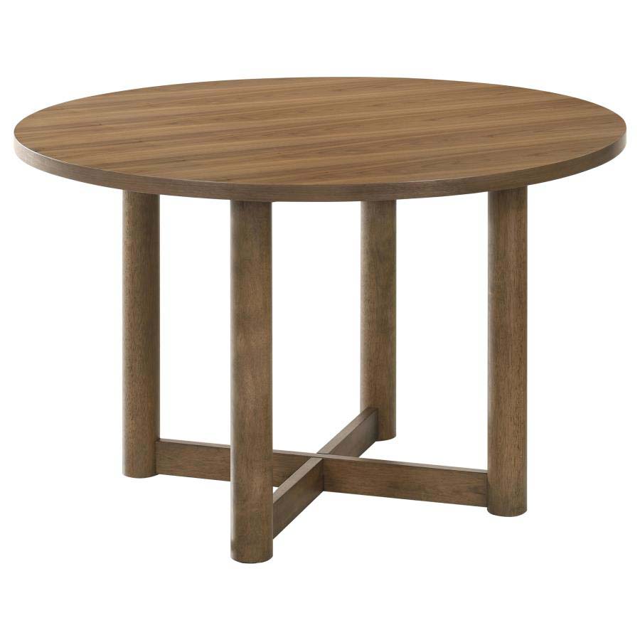 Crestmore Round Dining Table by Coaster