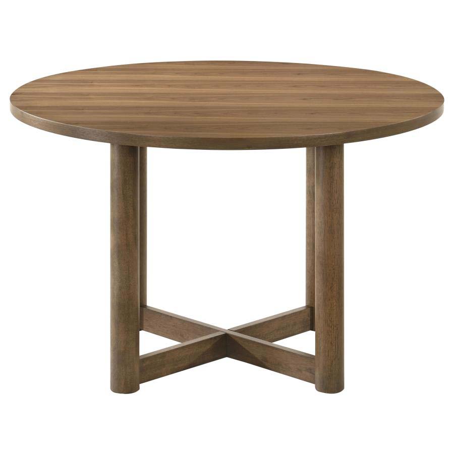 Crestmore Round Dining Table by Coaster