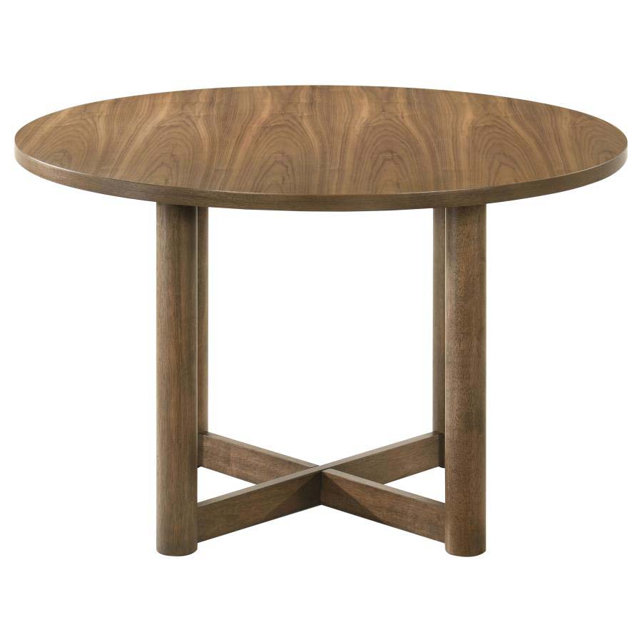 Crestmore Round Dining Table by Coaster