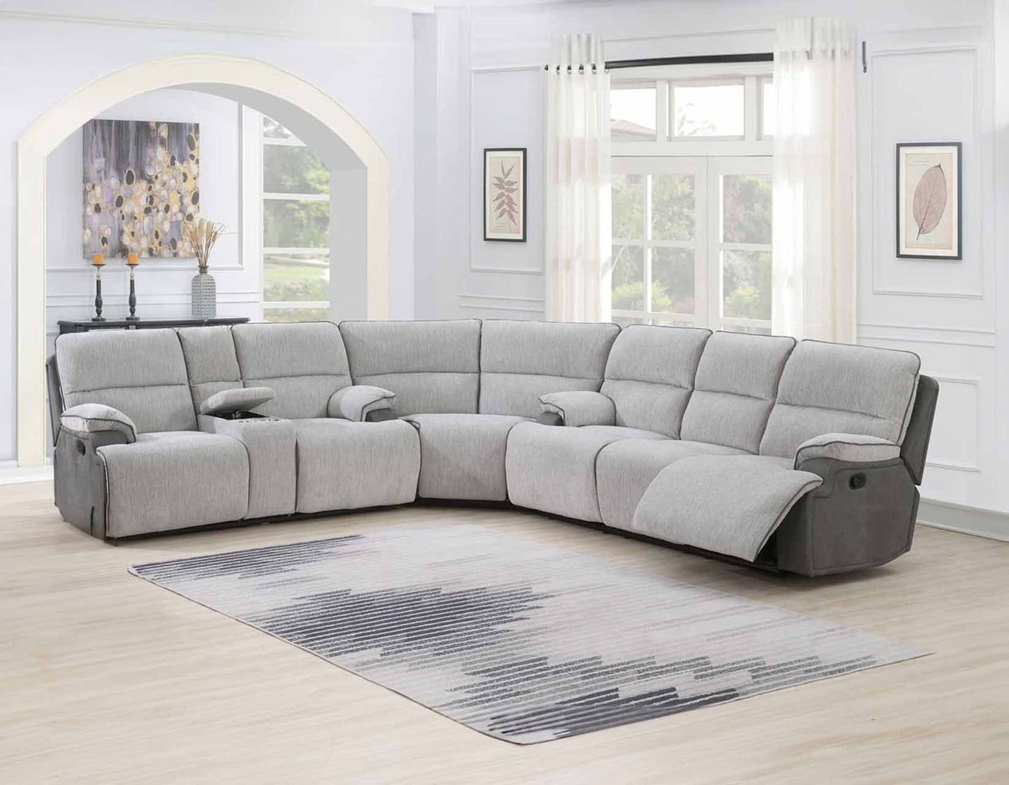 Cyprus Reclining Love Seat by Steve Silver
