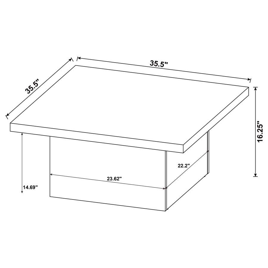 Devar Coffee Table by Coaster