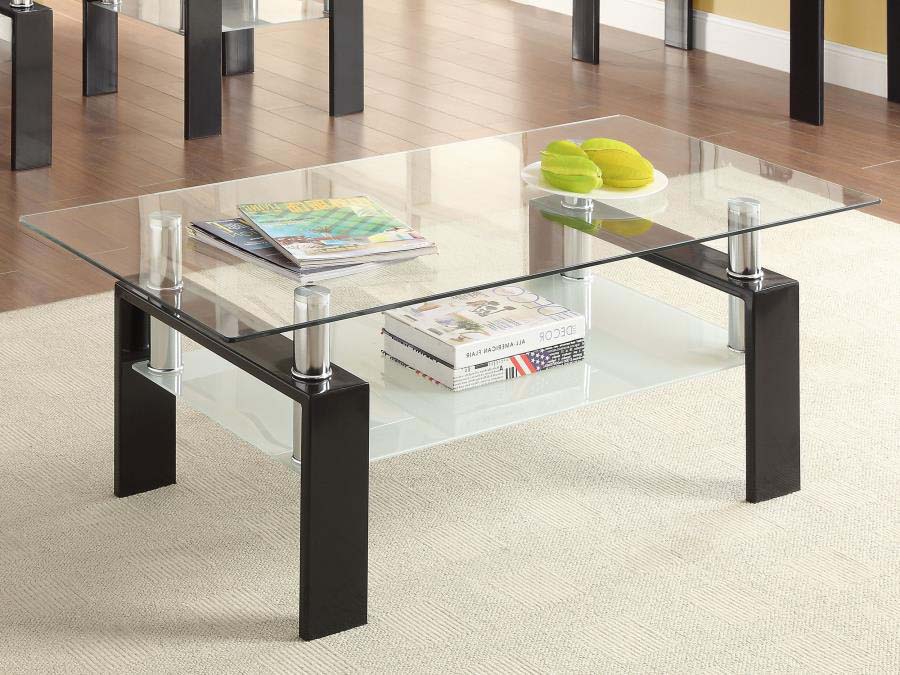 Dyer White Coffee Table by Coaster