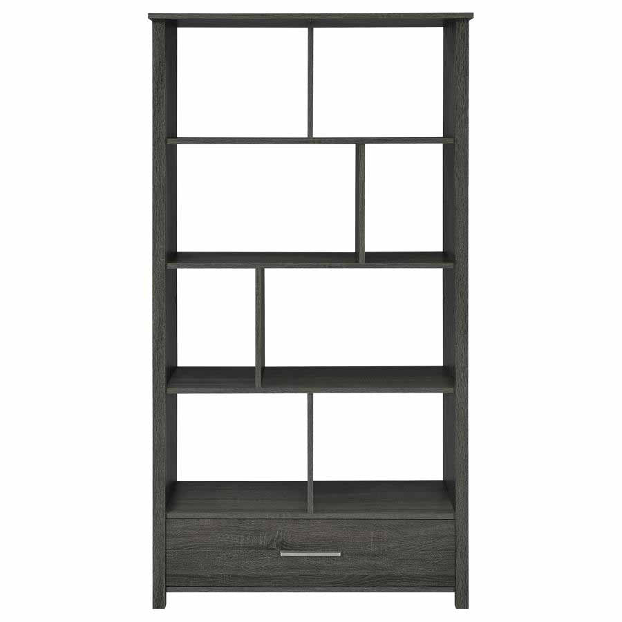 Dylan Weathered Grey Bookcase by Coaster