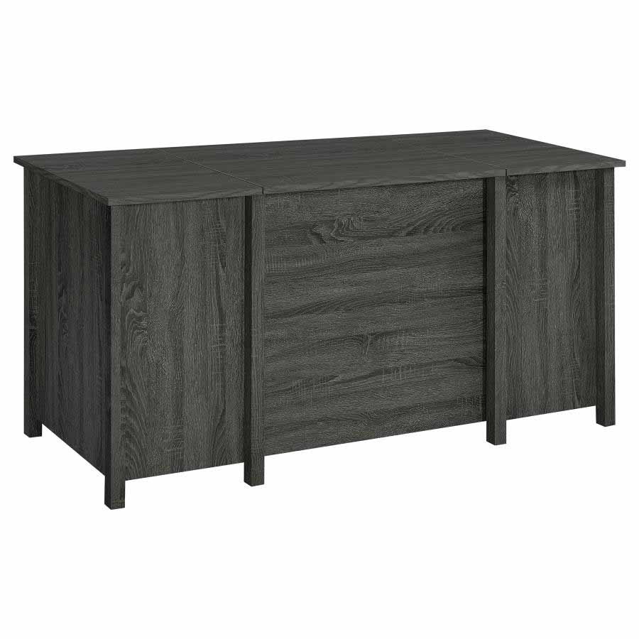 Dylan Weathered Grey Lift Top Desk by Coaster