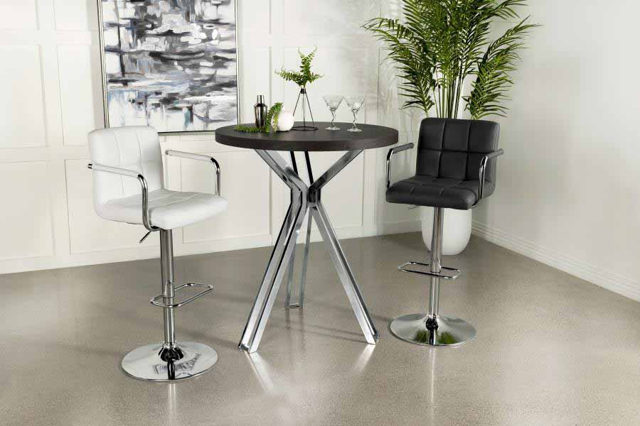 Palomar Black Bar Stool by Coaster