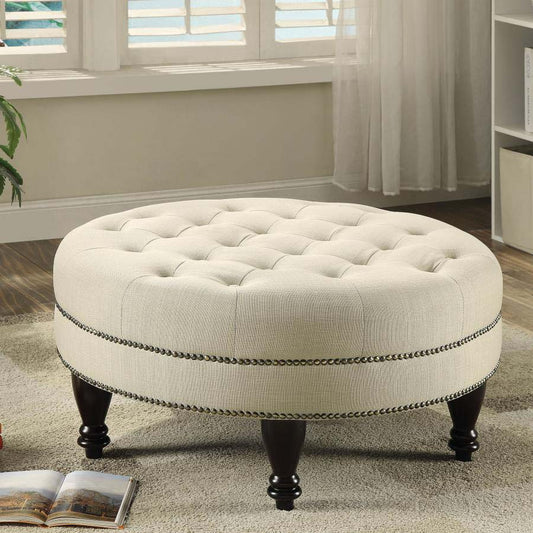 Elchin Tufted Ottoman by Coaster