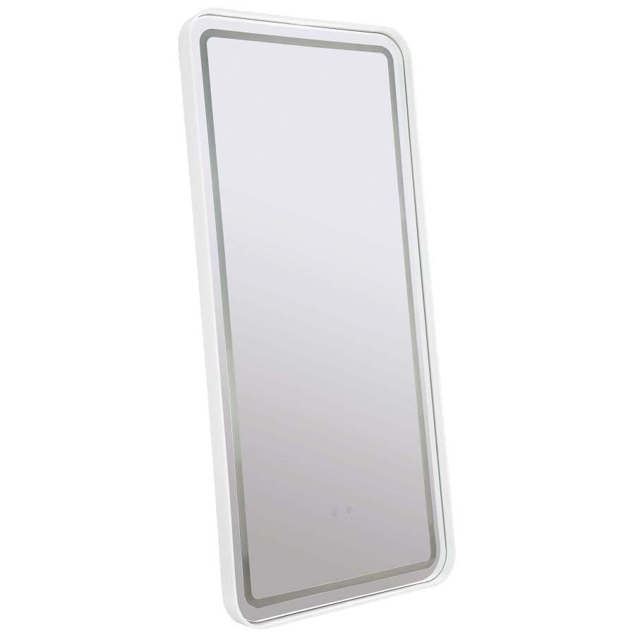 Glendora LED Standing Mirror with Bluetooth Speaker by Coaster