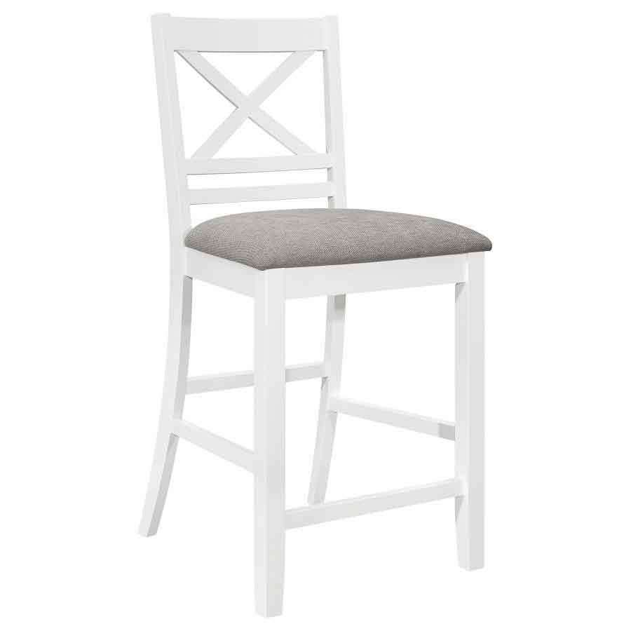Hollis Counter Height Set (includes table and 6 chairs) by Coaster