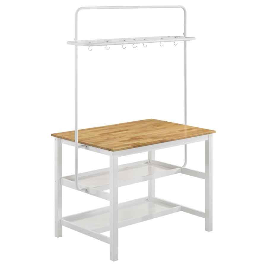 Hollis Kitchen Island Counter Height Table by Coaster