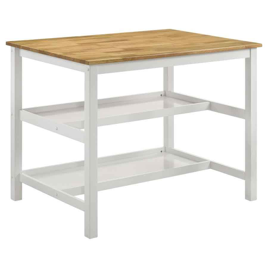 Hollis Kitchen Island Counter Height Table by Coaster