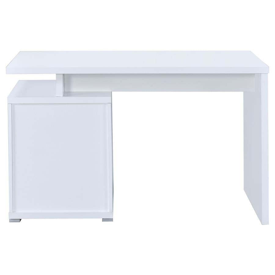 Irving White Computer Desk by Coaster