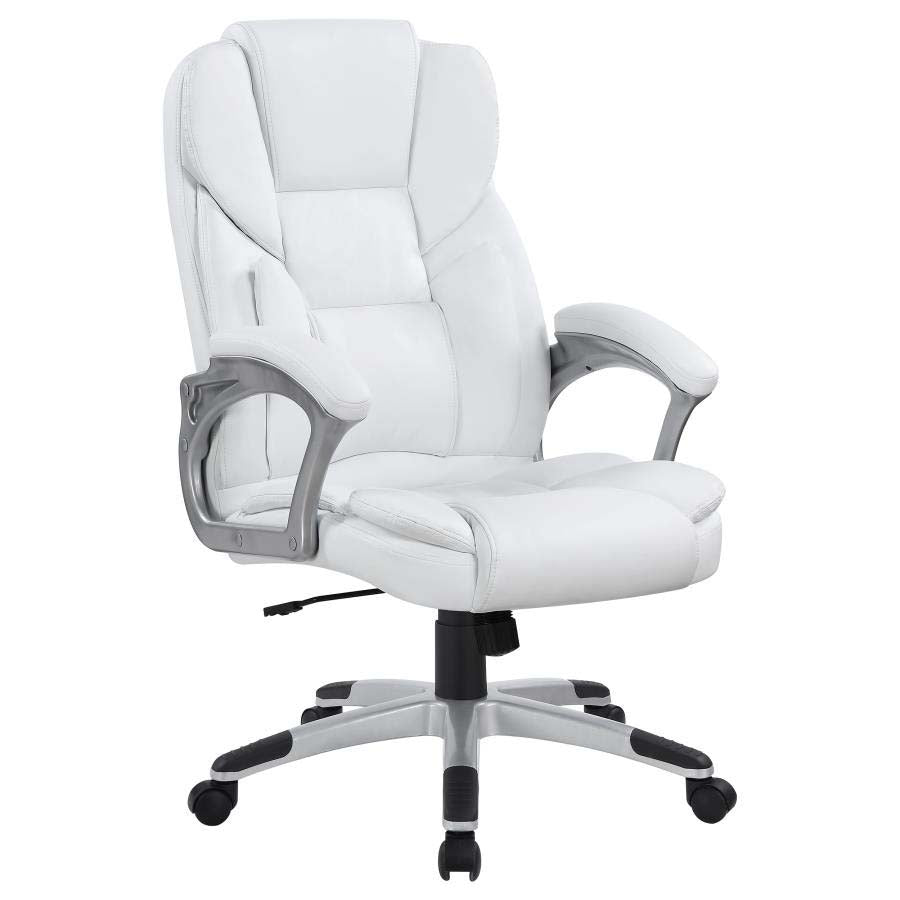 Kaffir White Office Chair by Coaster