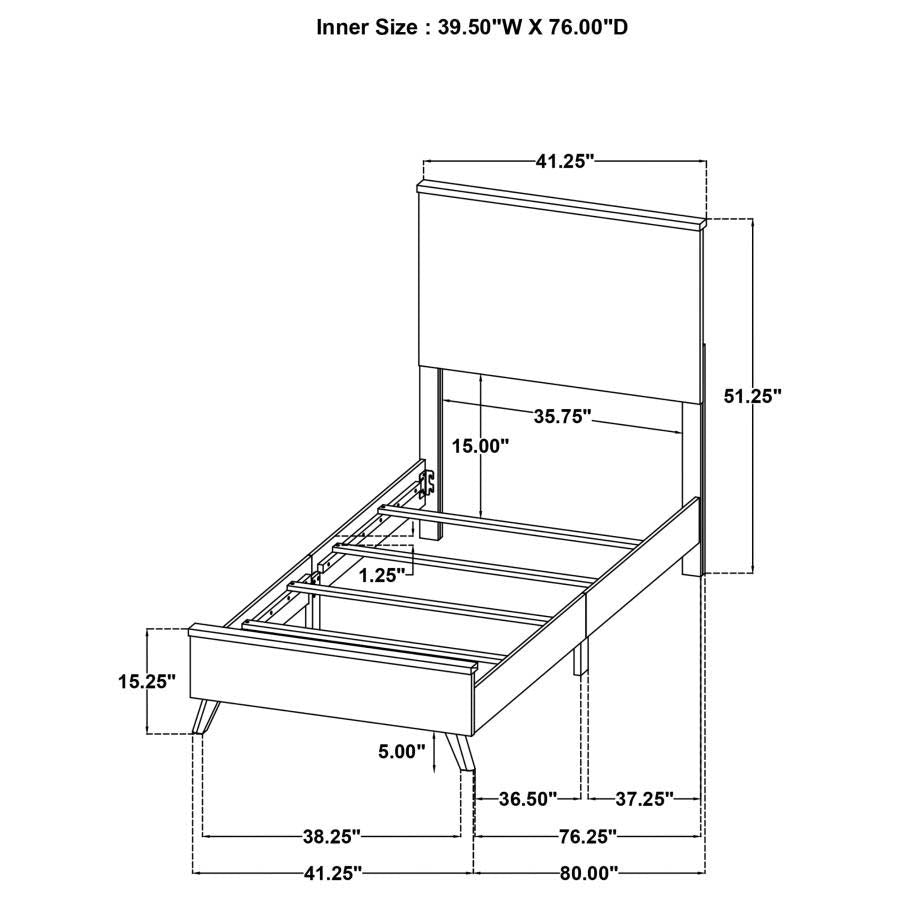 Twin Kaywood Bed Frame by Coaster