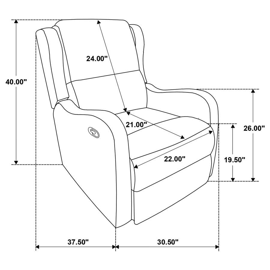 Kelsey Recliner by Coaster