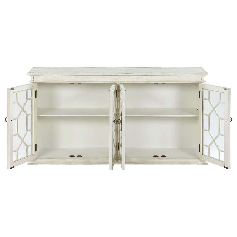 Kiara White Entry Cabinet by Coaster