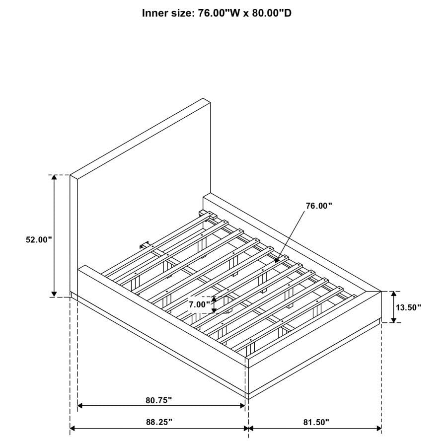 King Knox Bed Frame by Coaster