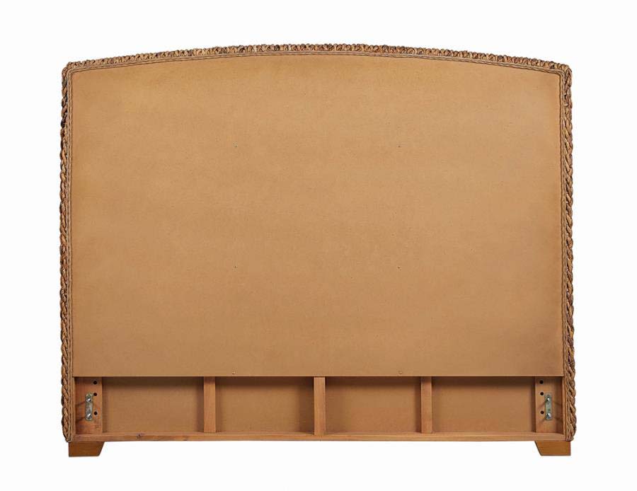 King Laughton Woven Banana Leaf Headboard by Coaster