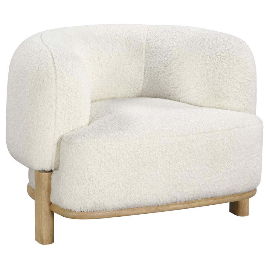 Lawler Ivory Accent Chair by Coaster