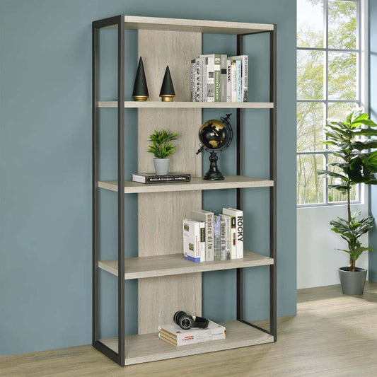 Loomis 4-shelf Bookcase (Version 1) by Coaster
