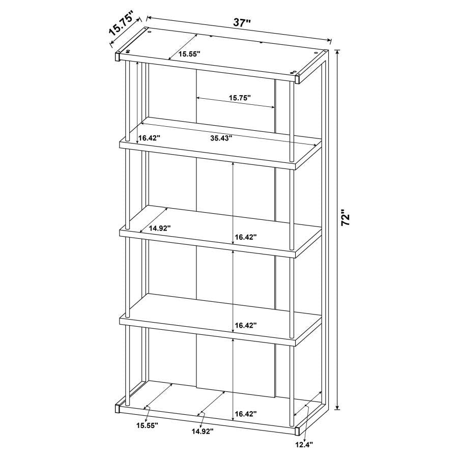 Loomis Bookcase (version 2) by Coaster