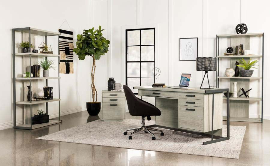 Loomis 4-drawer Rectangular Office Desk by Coaster