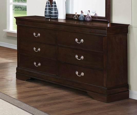 Louis Philippe Cappuccino Dresser by Coaster