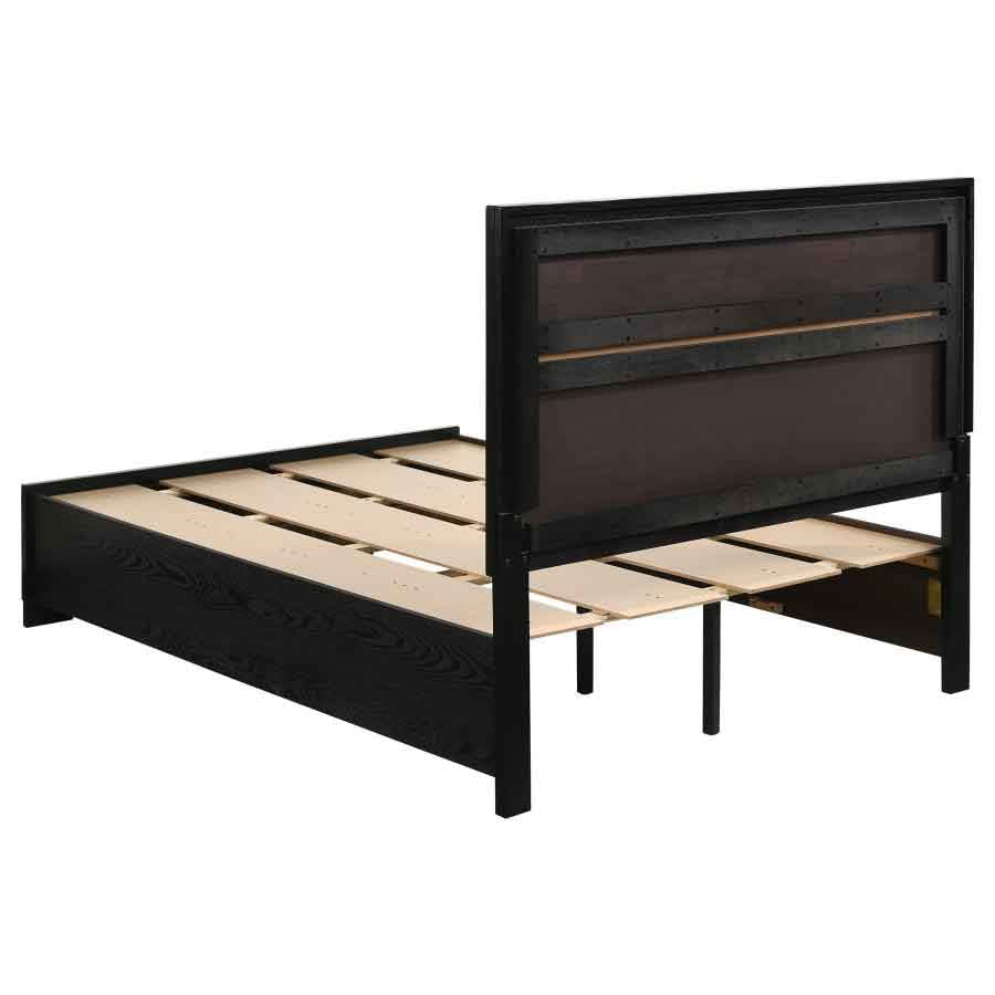 Full Miranda Black Storage Bed Frame by Coaster