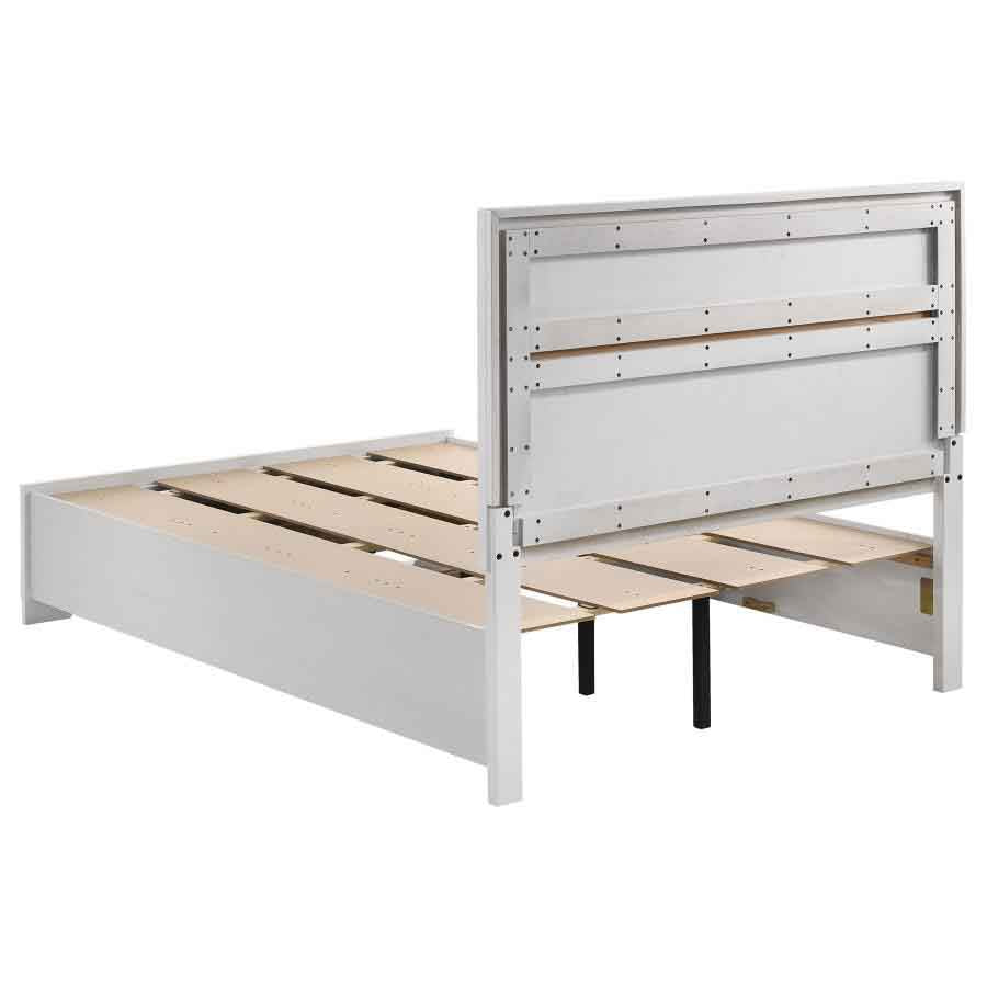 Full Miranda White Storage Bed Frame by Coaster