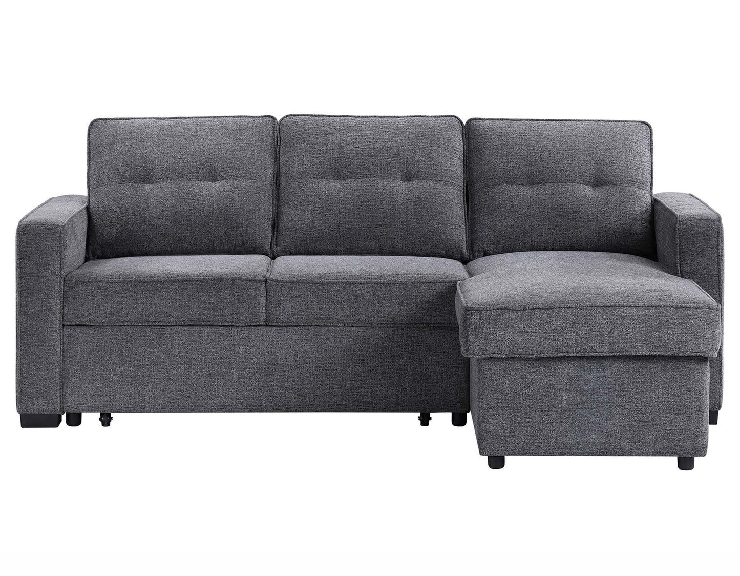 Noah Gray Convertible Storage Sleeper Chofa by Steve Silver