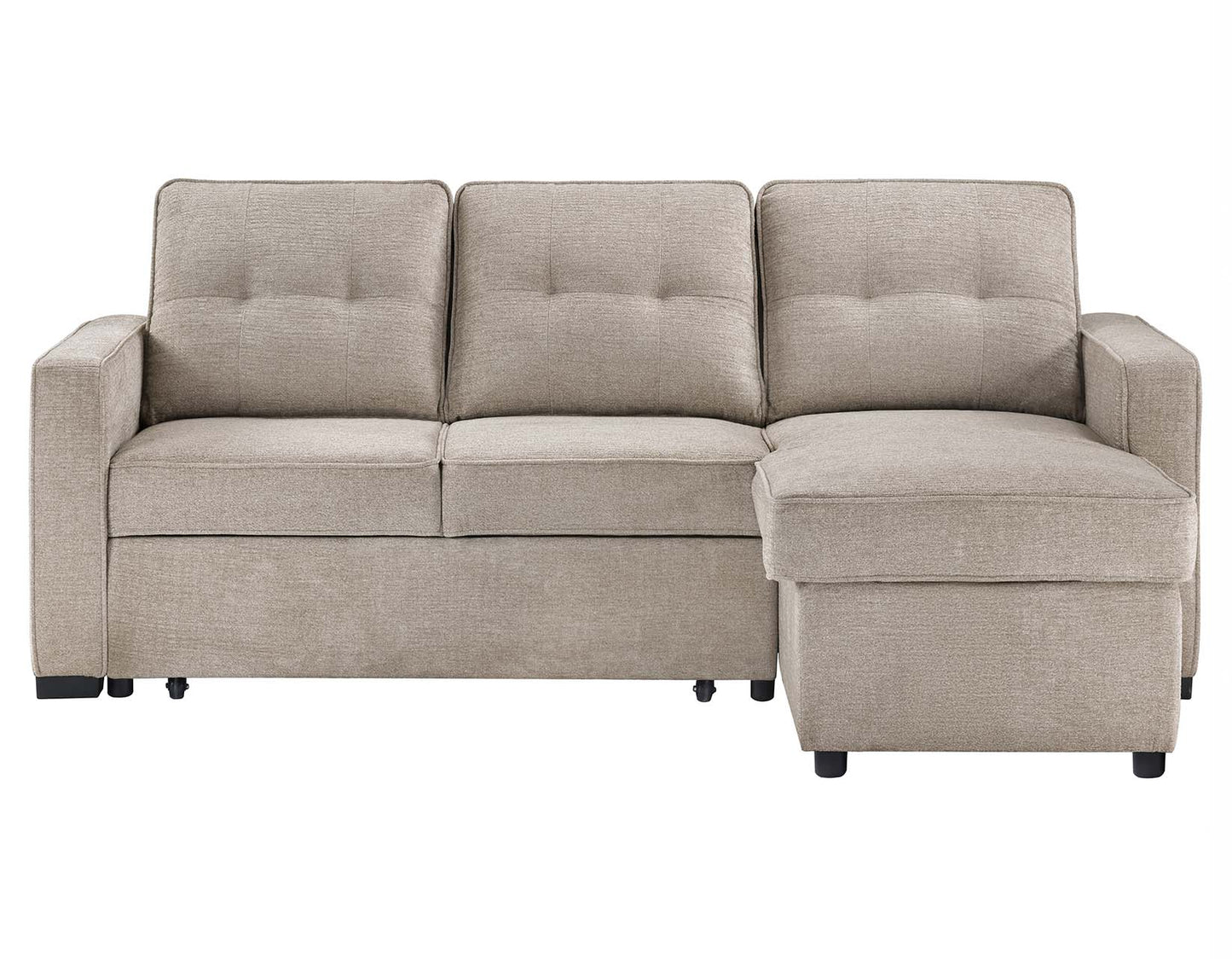 Noah Tan Convertible Storage Sleeper Chofa by Steve Silver