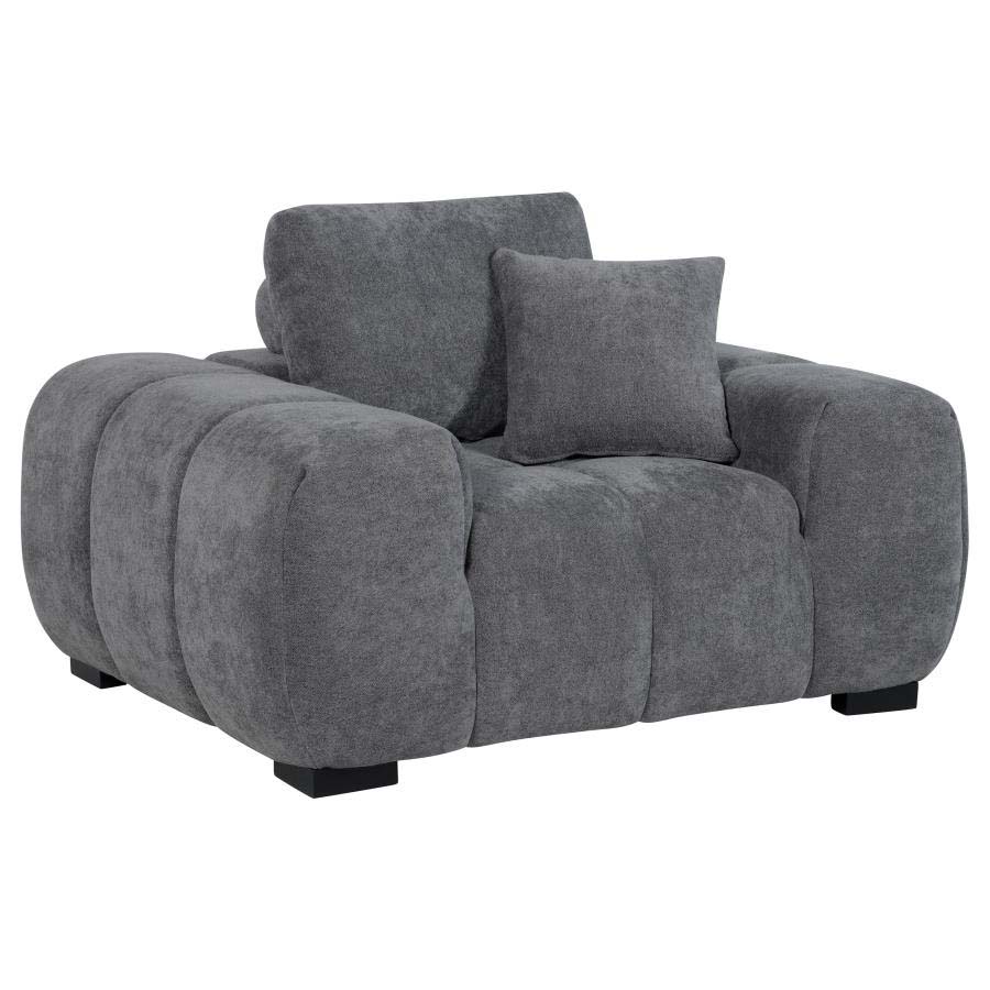 Octavia Charcoal Accent Chair by Coaster