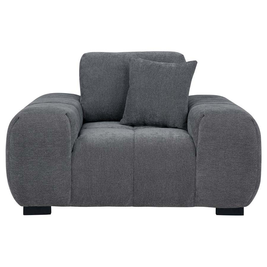 Octavia Charcoal Accent Chair by Coaster