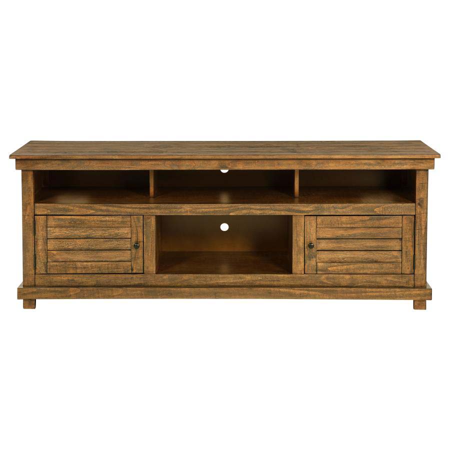 Payne Distressed Brown 70" TV Stand by Coaster