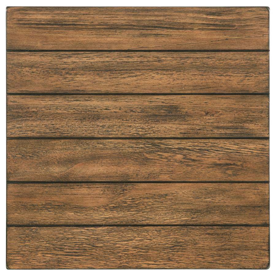 Payne Distressed Brown Coffee Table with Drawer by Coaster