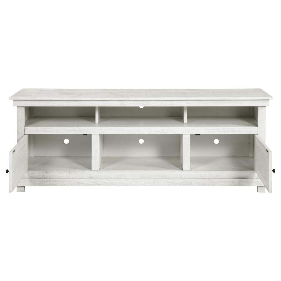Payne Distressed White 70" TV Stand by Coaster