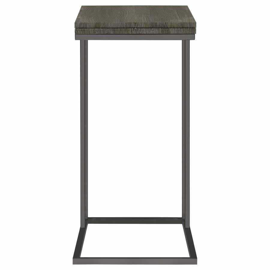 Pedro Weathered Grey Expandable Side Table by Coaster