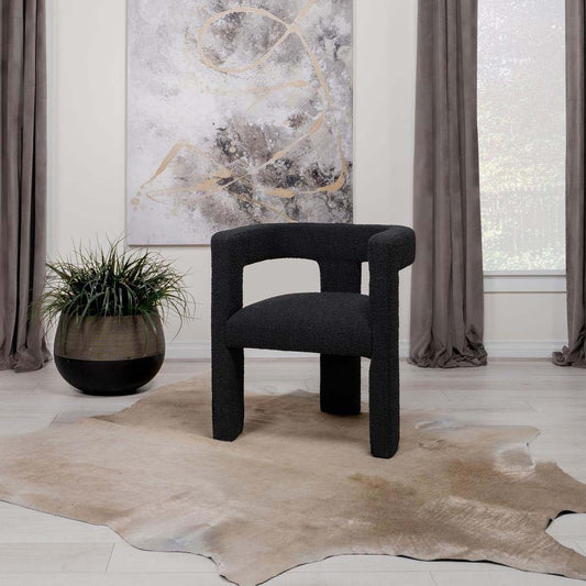 Petra Black Accent Chair by Coaster