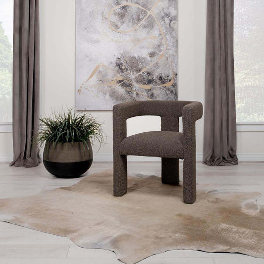 Petra Chocolate Brown Accent Chair by Coaster