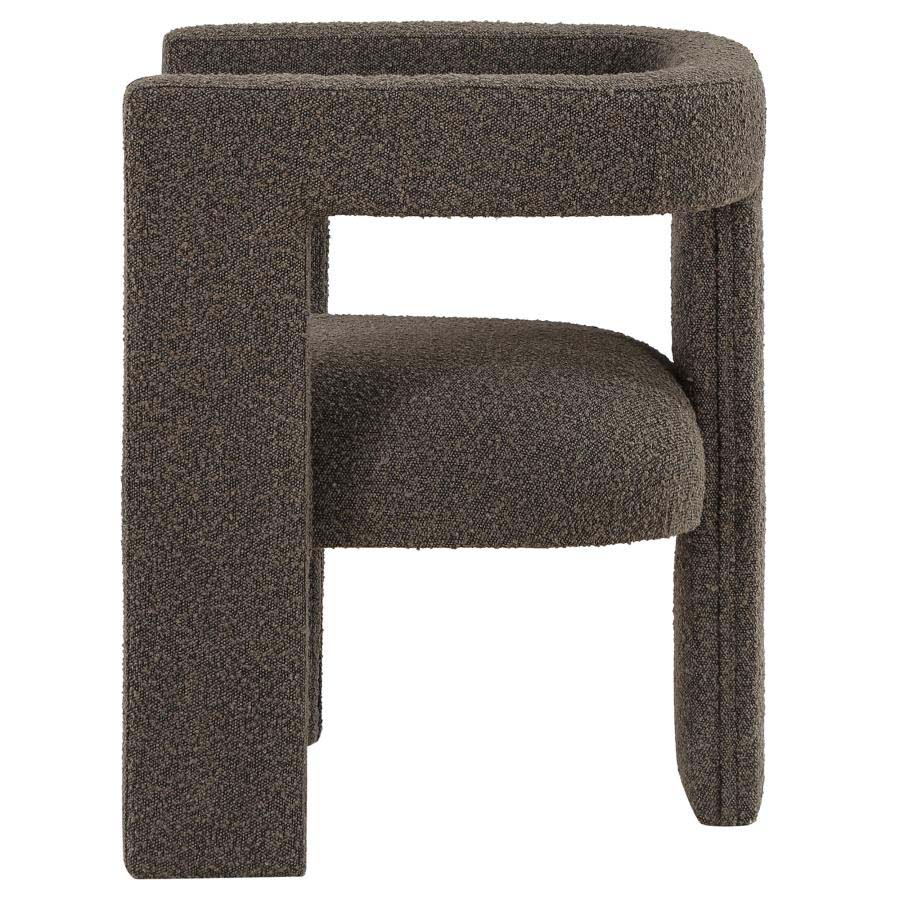 Petra Chocolate Brown Accent Chair by Coaster