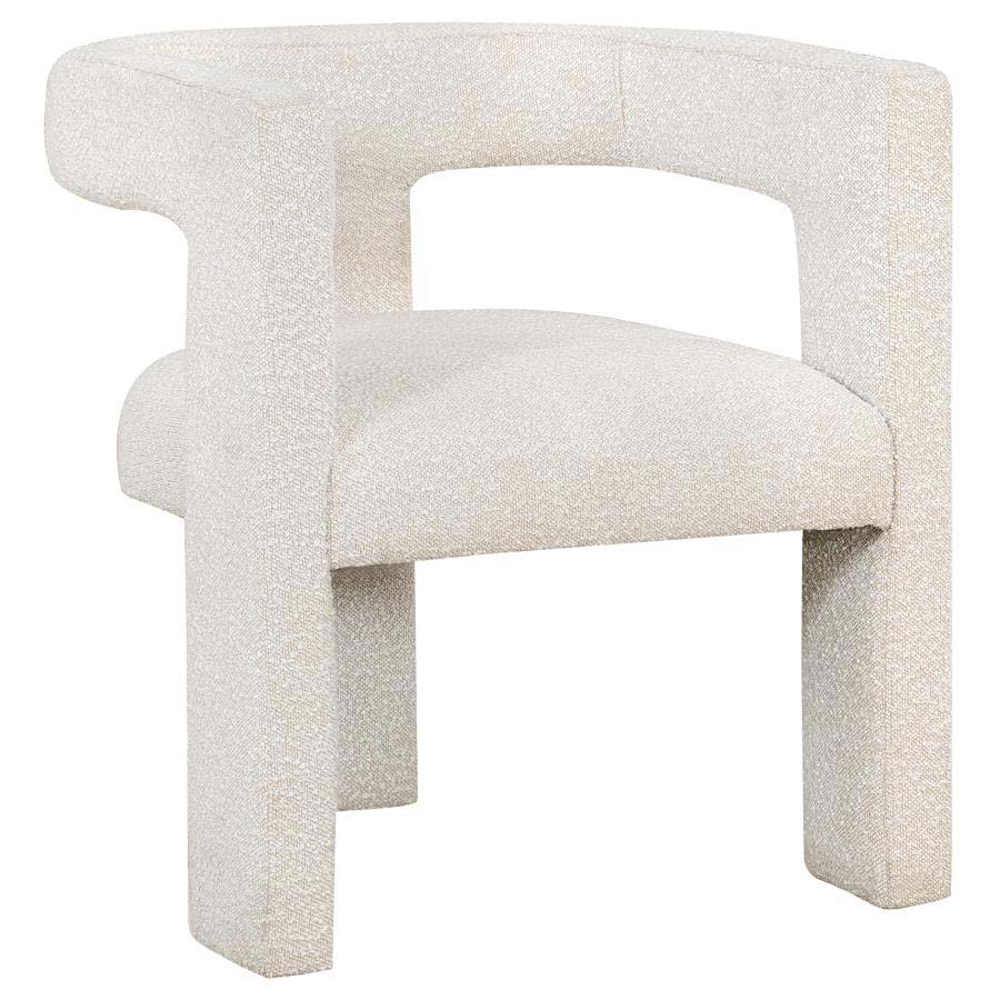 Petra White Accent Chair by Coaster