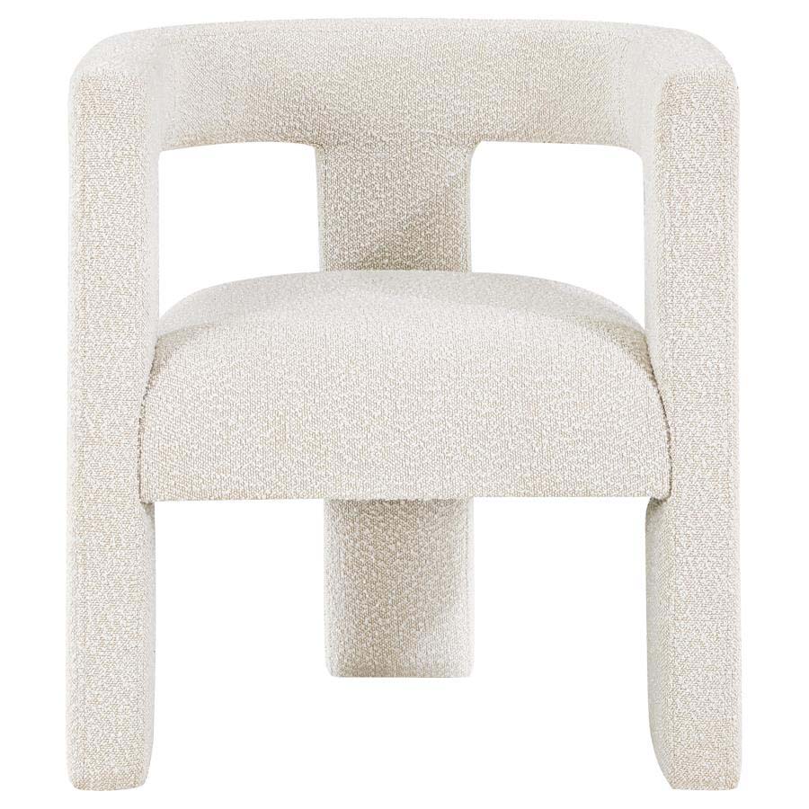 Petra White Accent Chair by Coaster