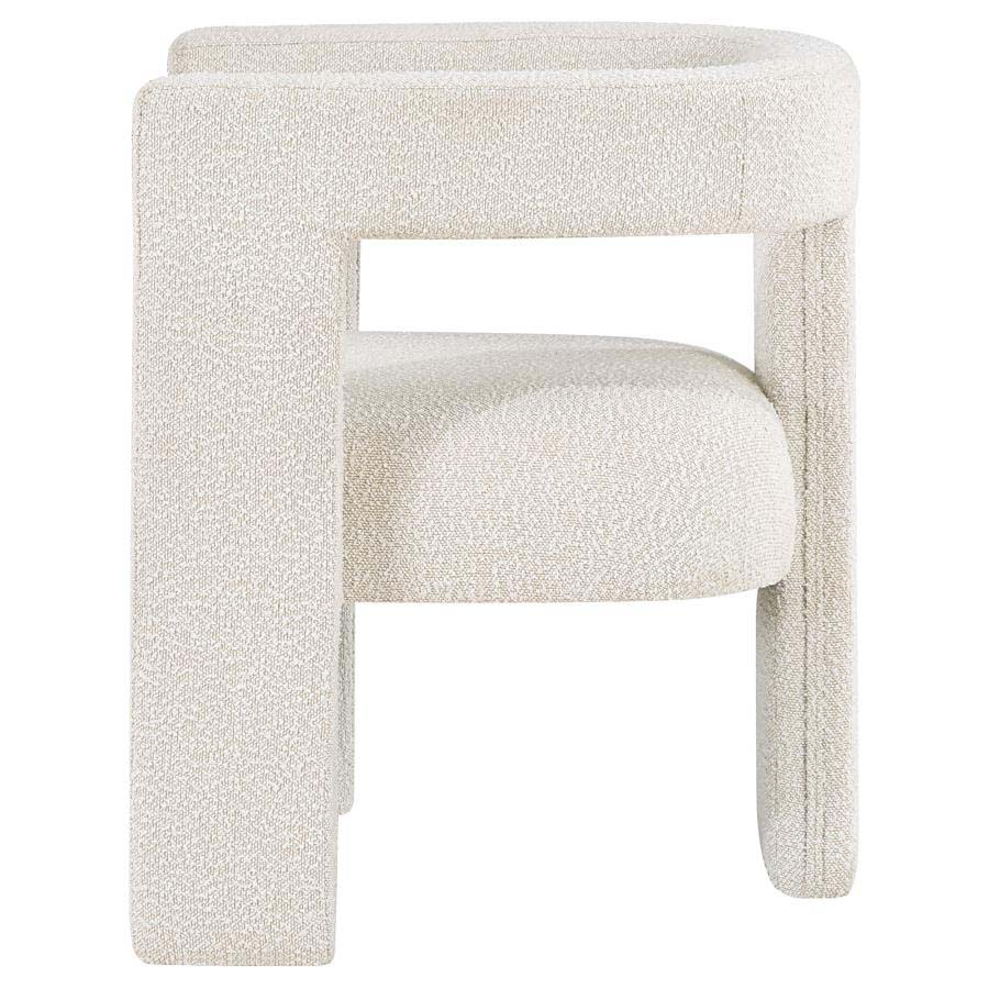 Petra White Accent Chair by Coaster