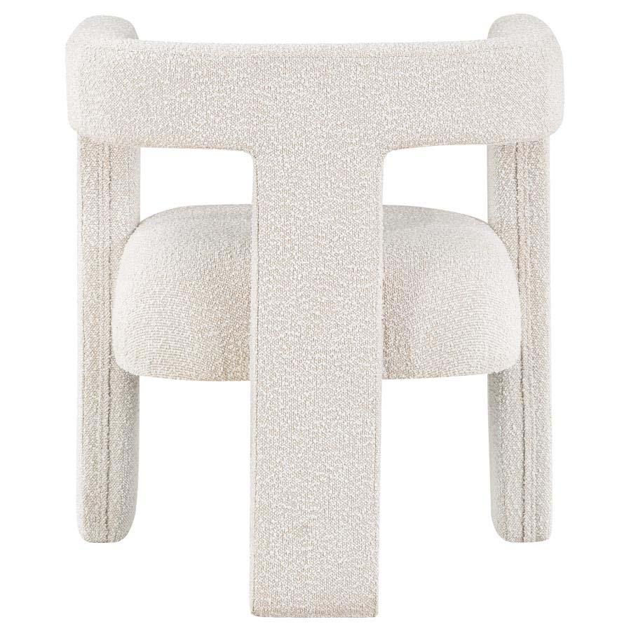 Petra White Accent Chair by Coaster