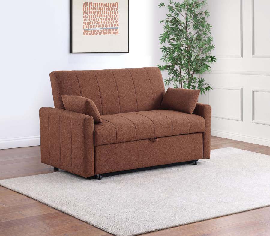 Portland Latte Sleeper Sofa by Coaster