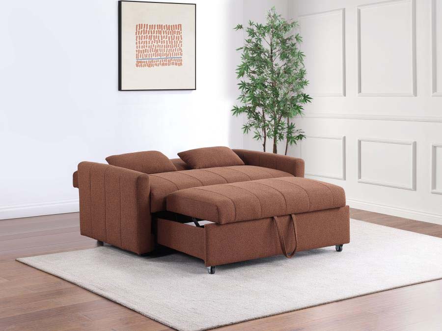 Portland Copper Sleeper Sofa by Coaster