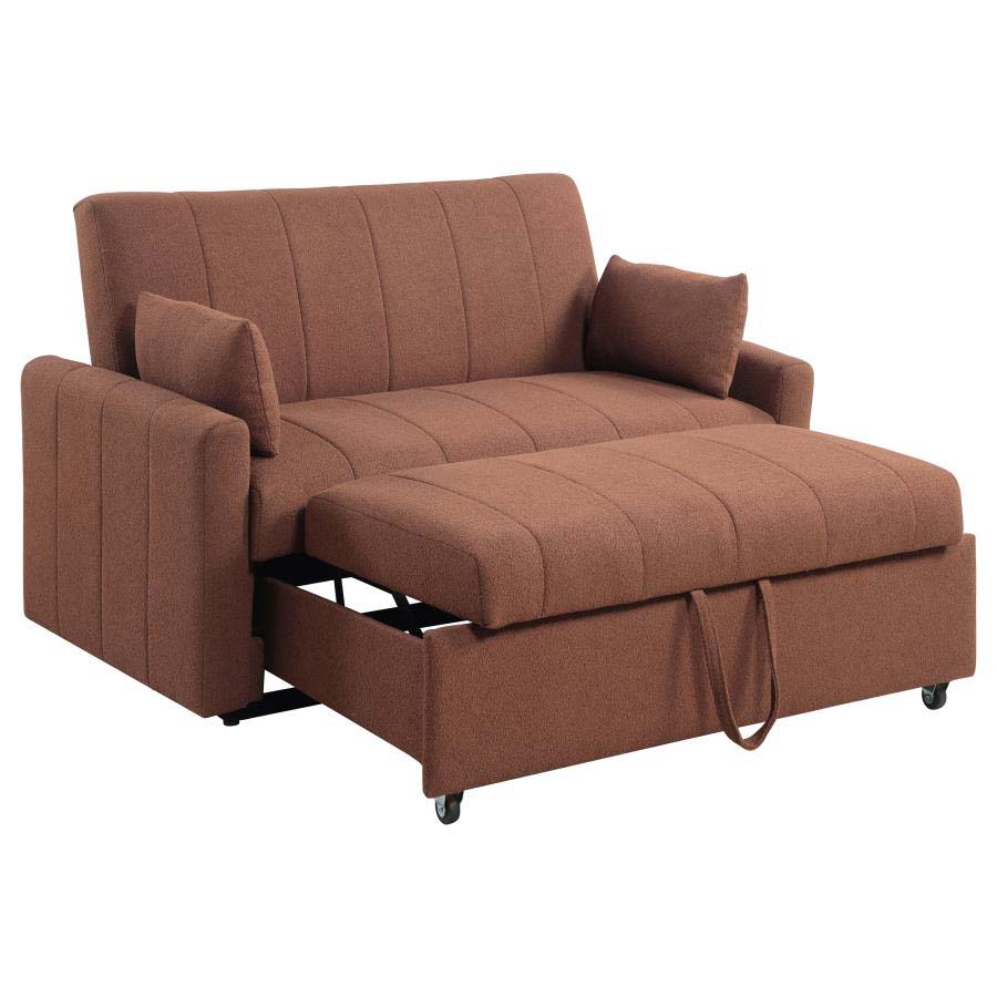 Portland Copper Sleeper Sofa by Coaster