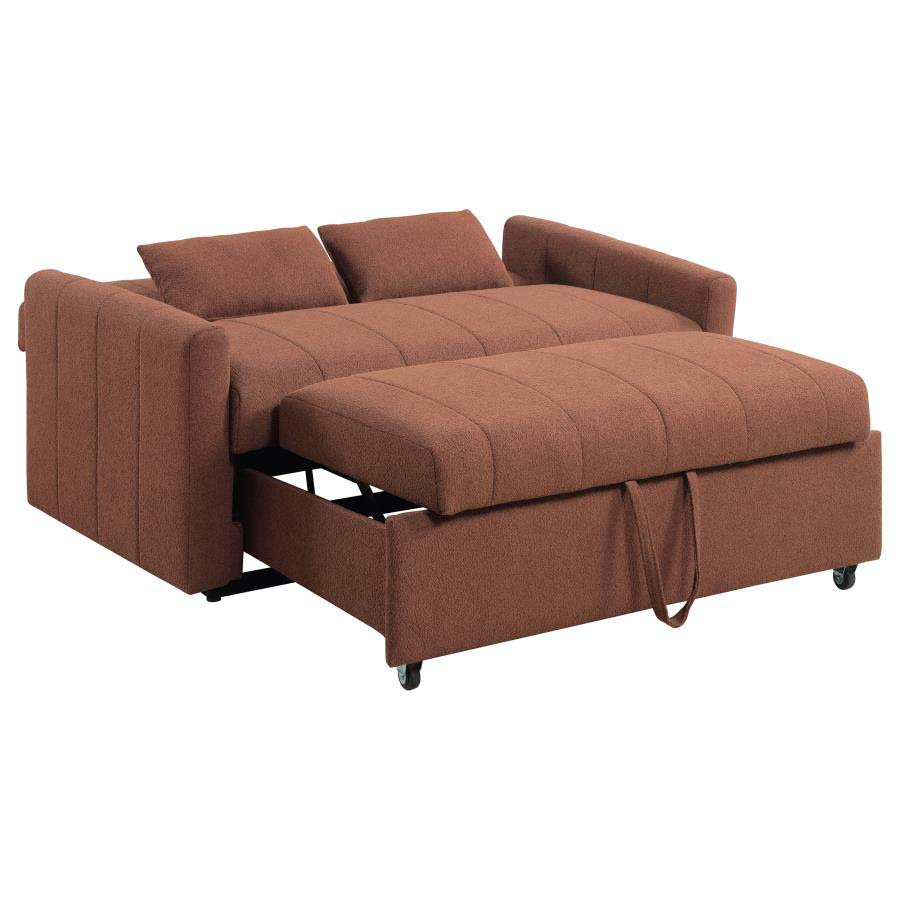 Portland Copper Sleeper Sofa by Coaster