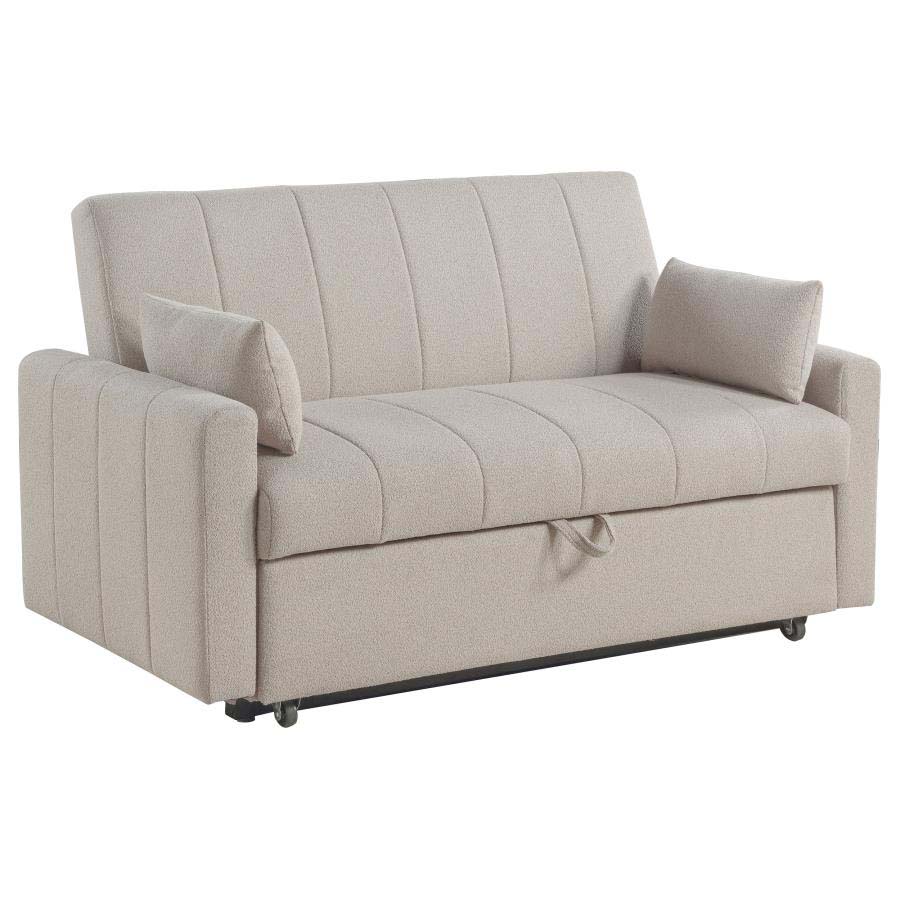 Portland Latte Sleeper Sofa by Coaster